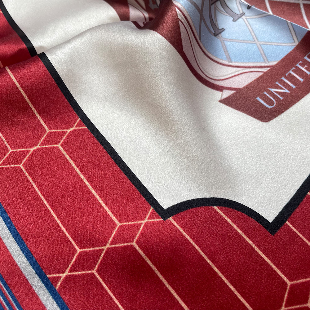 custom silk scarf