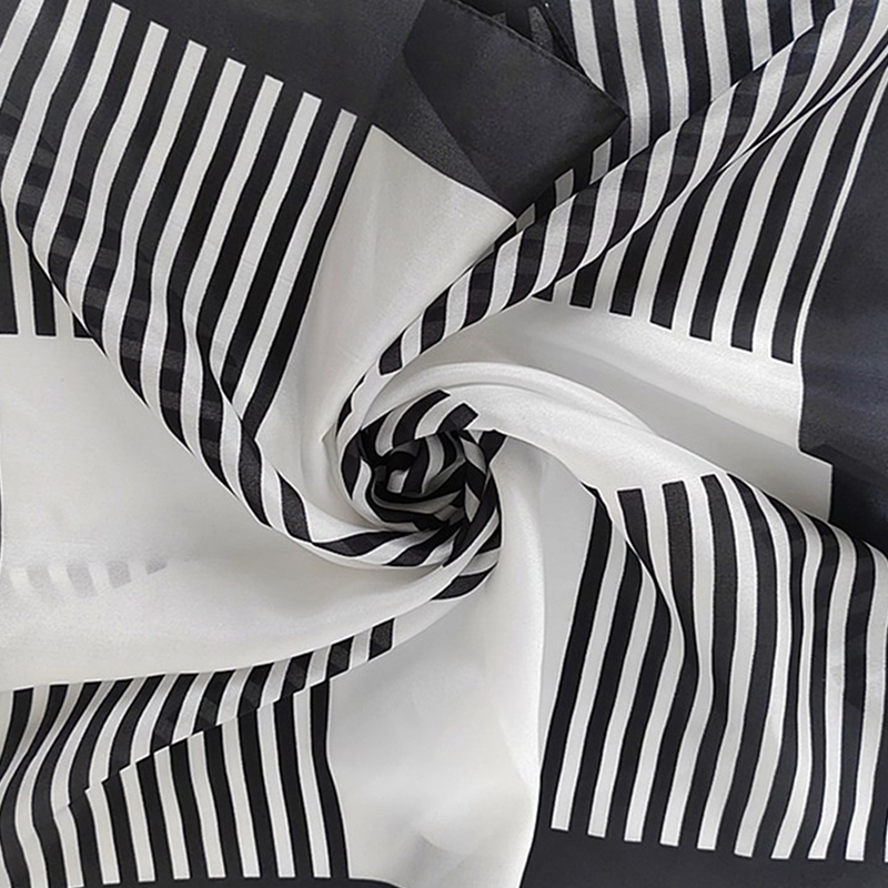 custom silk scarf