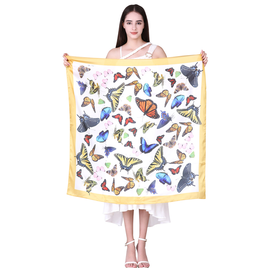 custom silk scarf printing bulk