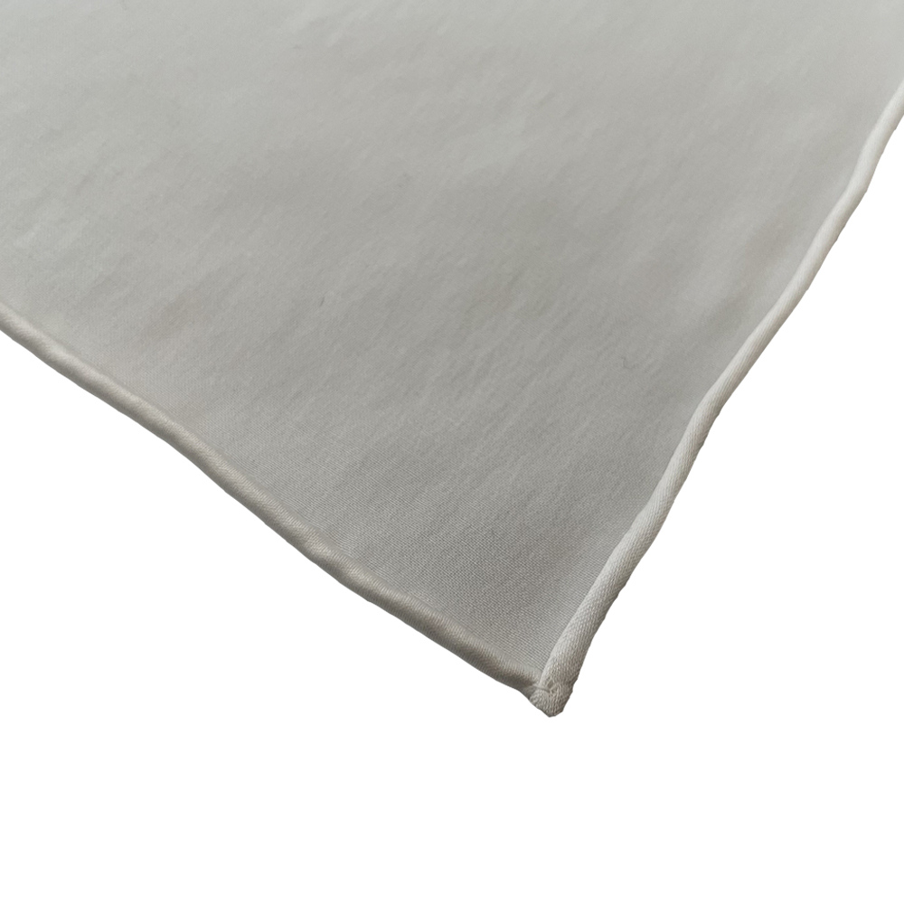 white silk scarf for dyeing