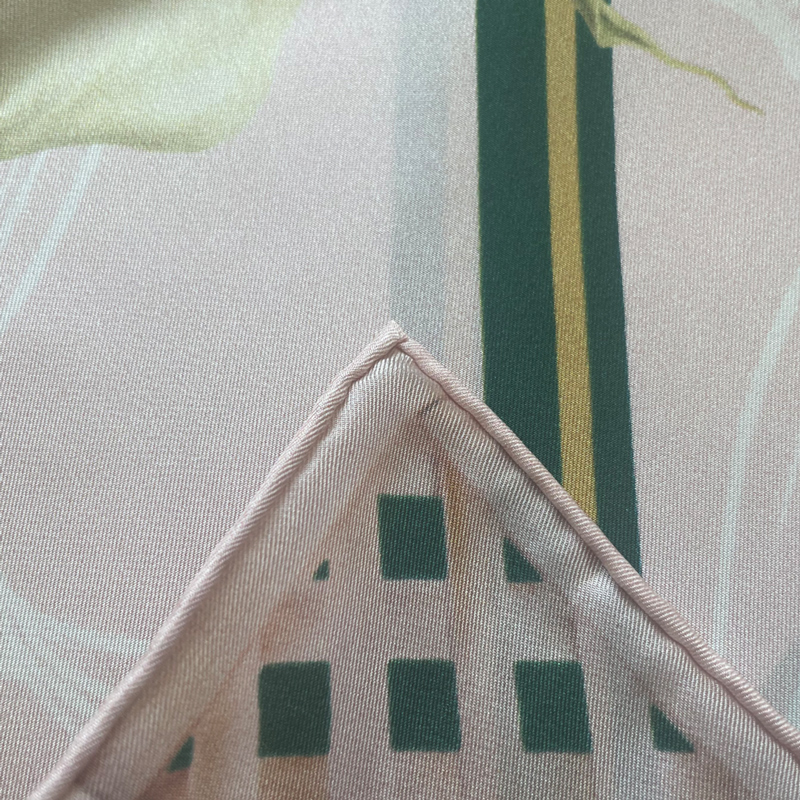 custom silk scarf