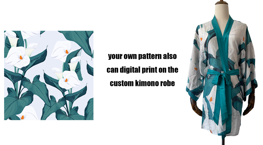 custom kimono robe