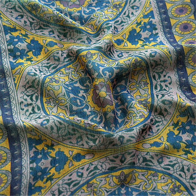 custom silk scarf