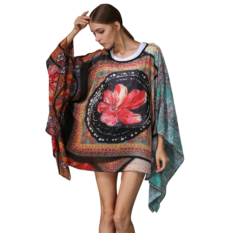 custom silk kimono
