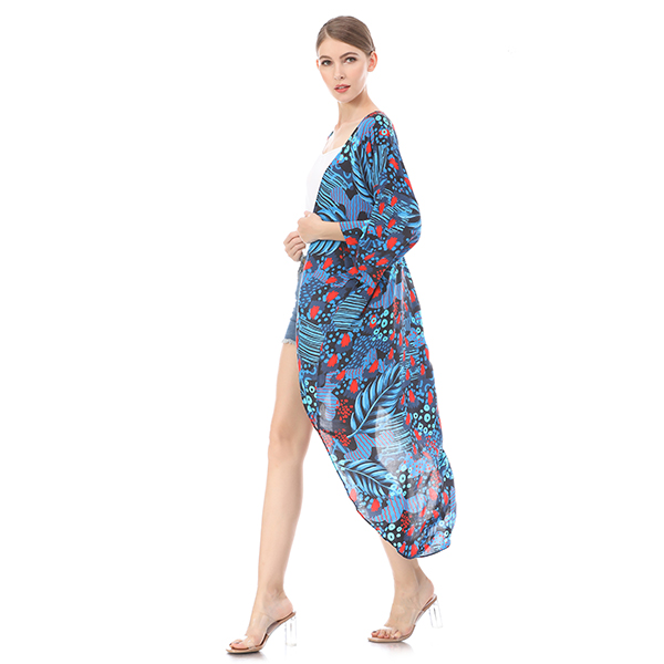 Kimono manufacturer custom printed bathrobe kimono robes