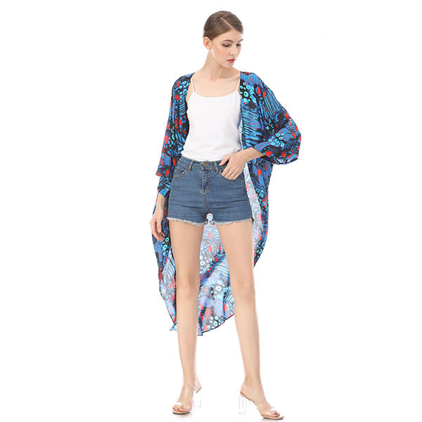 Kimono manufacturer custom printed bathrobe kimono robes