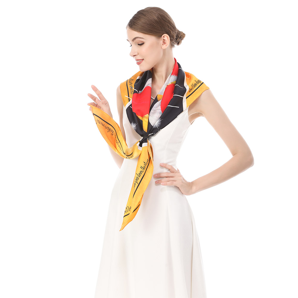 custom silk scarf wholesale