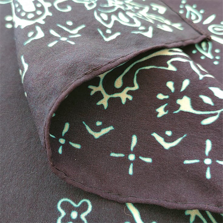 Custom bandana maker digital printed custom silk bandana printing with