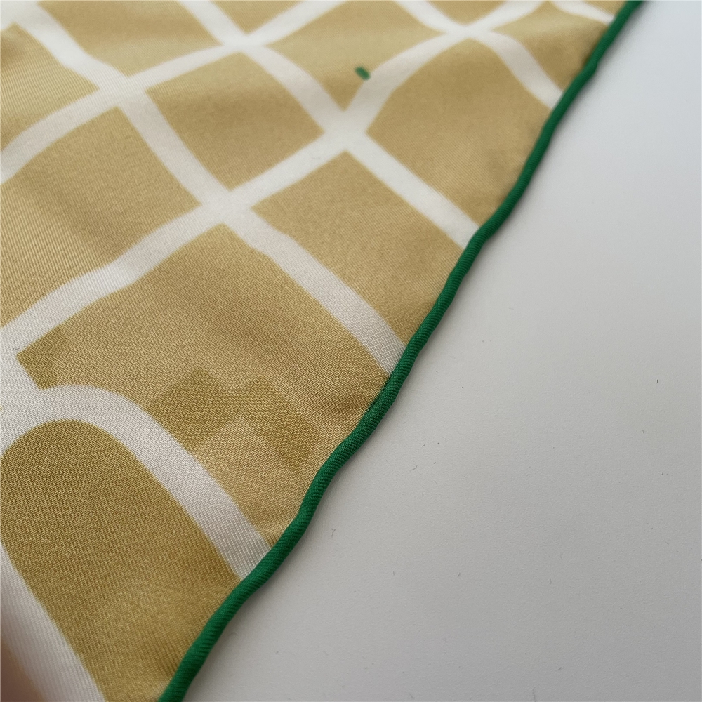 custom silk scarf