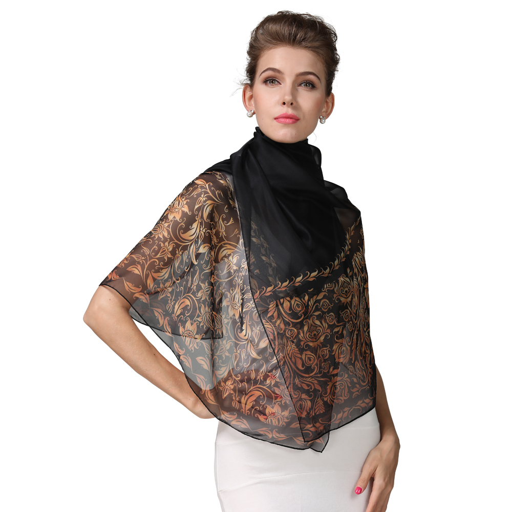 custom silk scarf