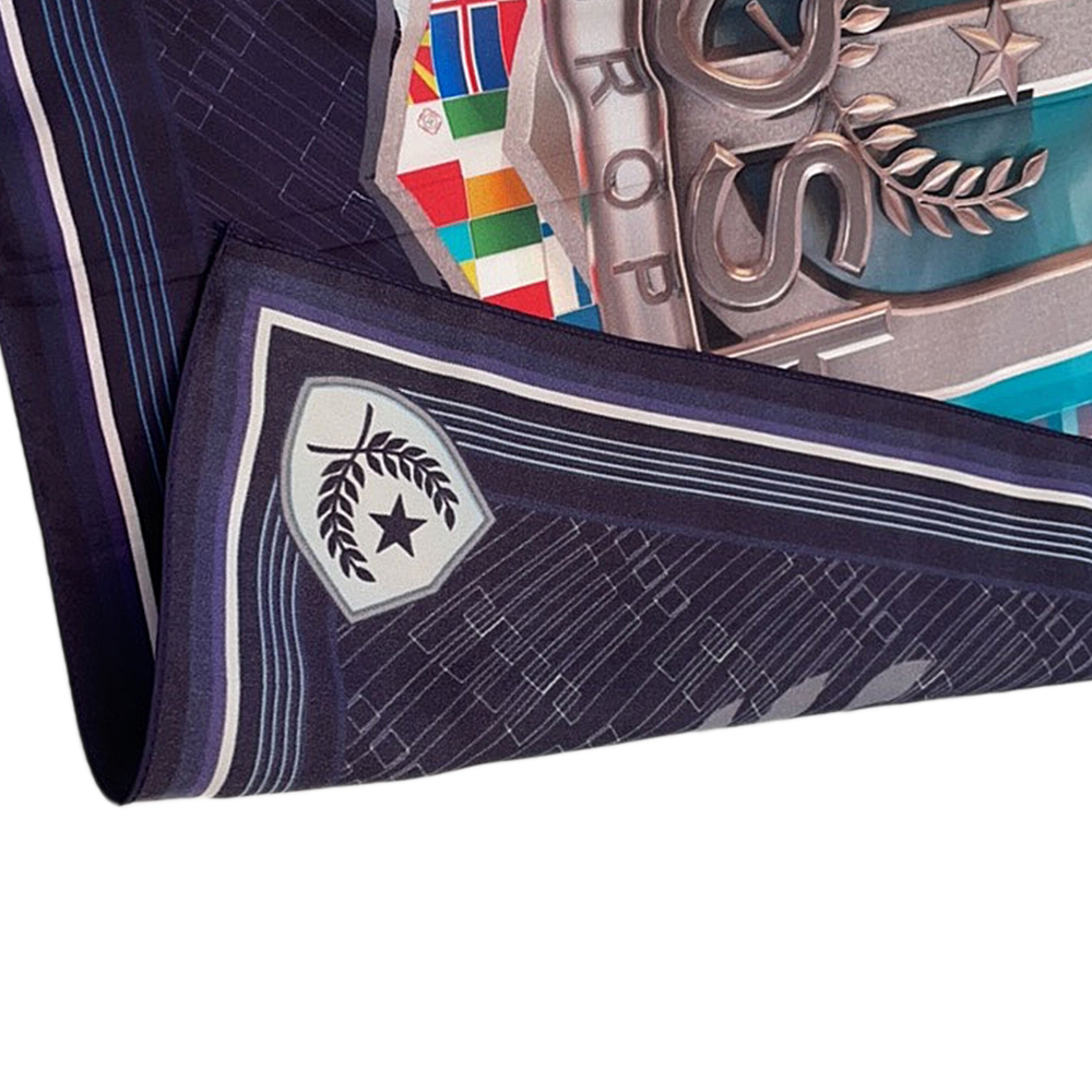 custom silk scarf