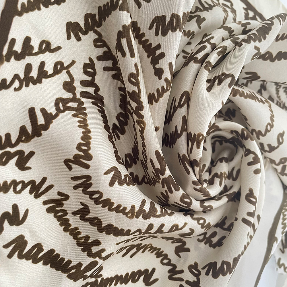 how to make custom silk scarf