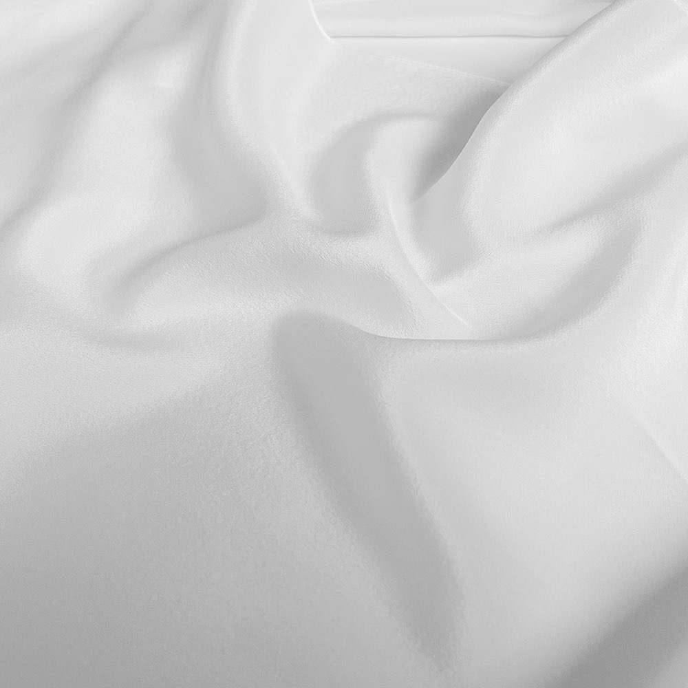 white silk scarf for dyeing