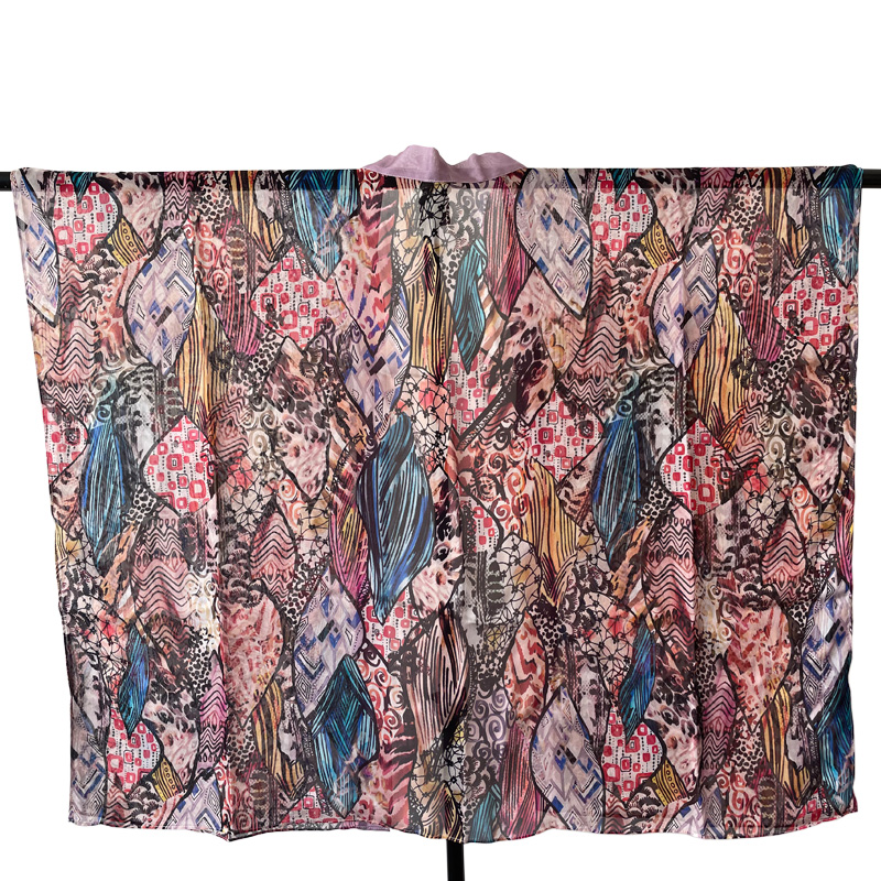custom silk robe