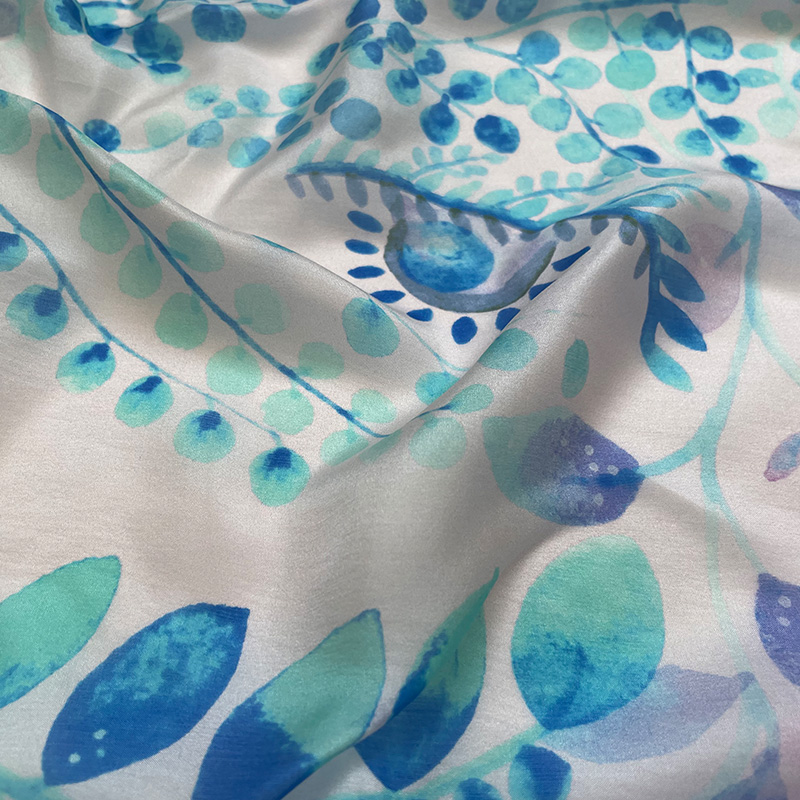 custom silk scarf