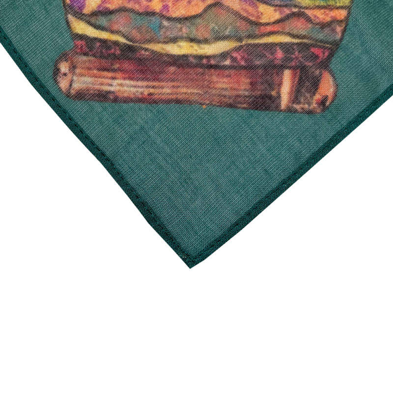 custom silk modal scarf