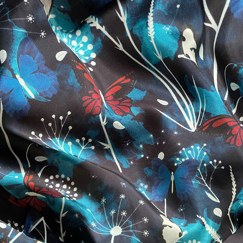custom silk robe