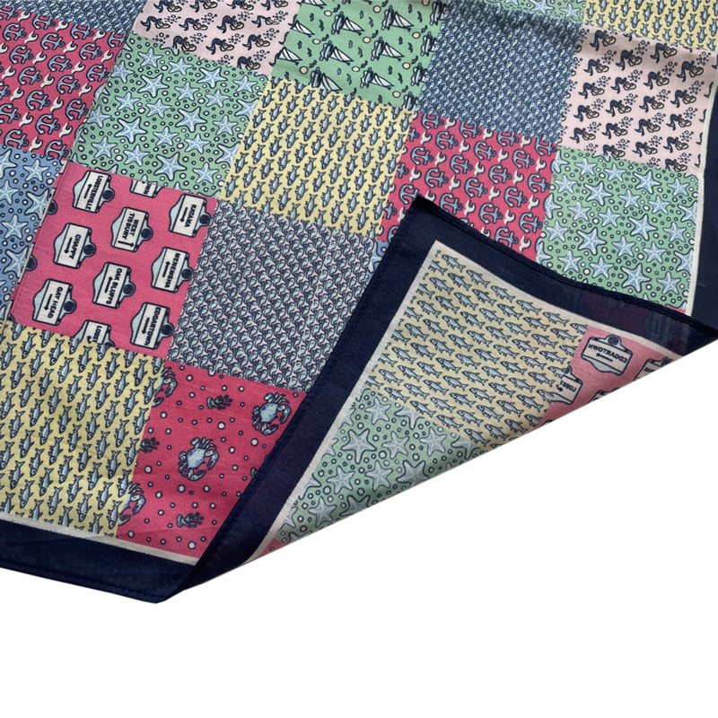 custom silk scarf