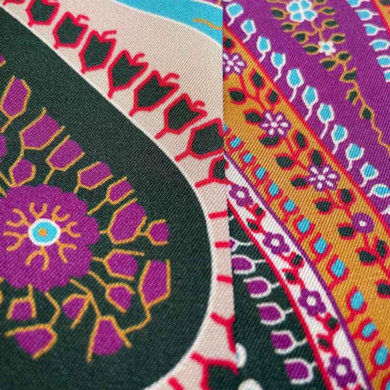 custom silk twilly scarf