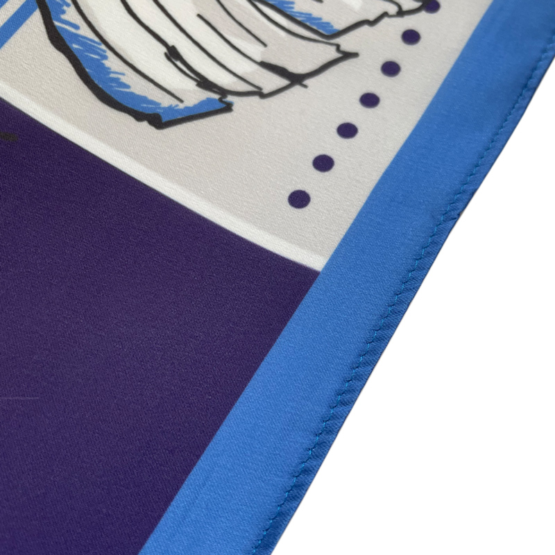 custom silk scarf printing