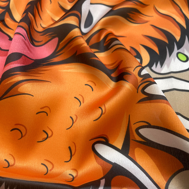 custom silk scarf company