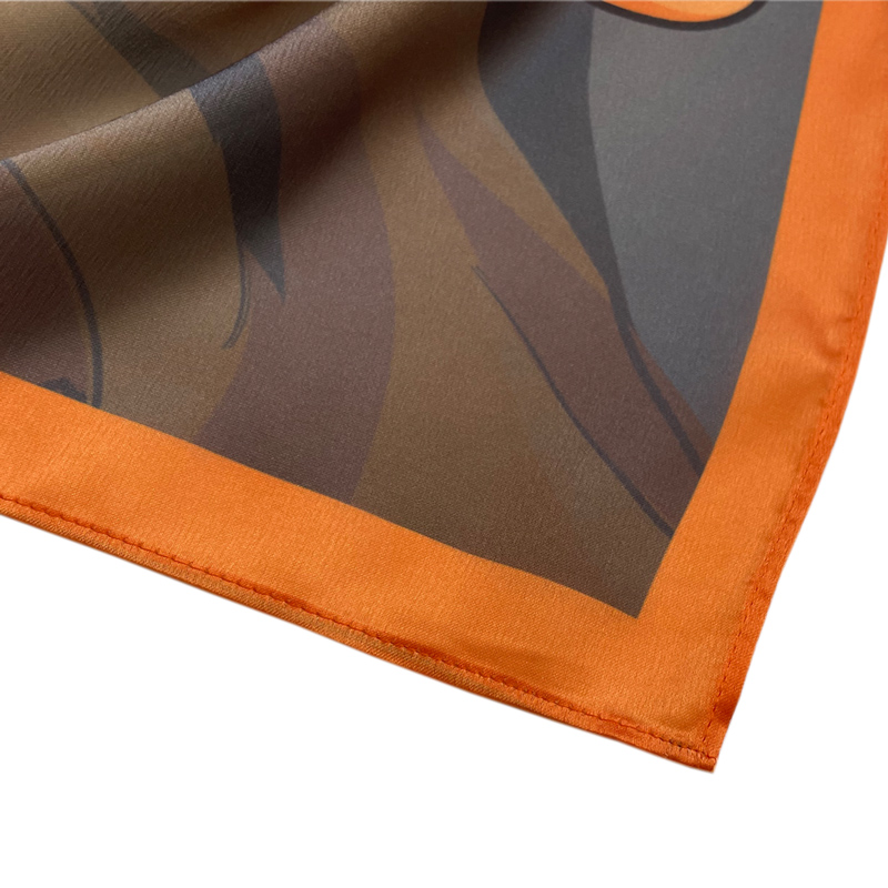 custom made silk scarf