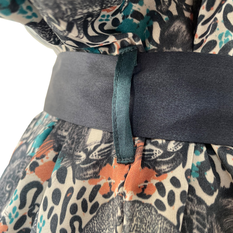 custom silk kimono