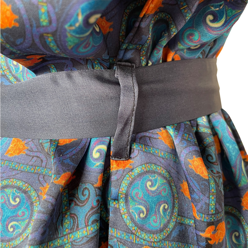 custom silk kimono