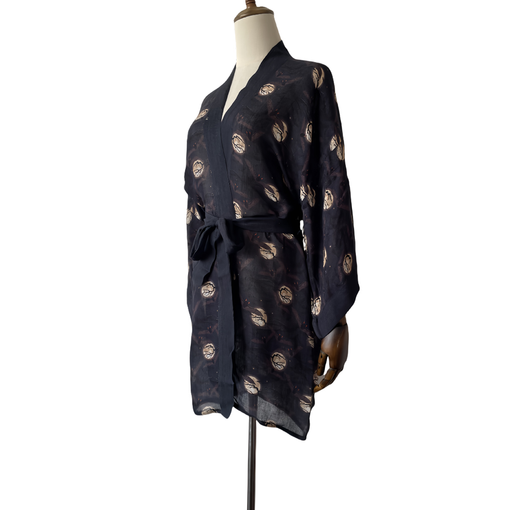 buy custom print kimono robe