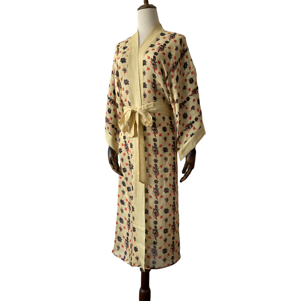 custom print kimono
