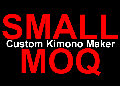 Usual fabrics options for the custom kimono top, robe, duster, cardigan, etc.