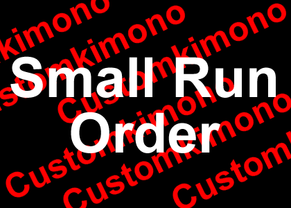 Custom kimono maker digital printed SMALL RUN custom kimono