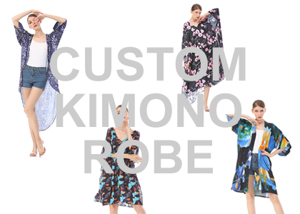 2021 Most popular custom kimono robe and bathrobe kimono | LONGLAND