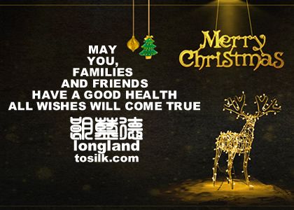 Happy Christmas holidays from custom silk scarf manufacturer