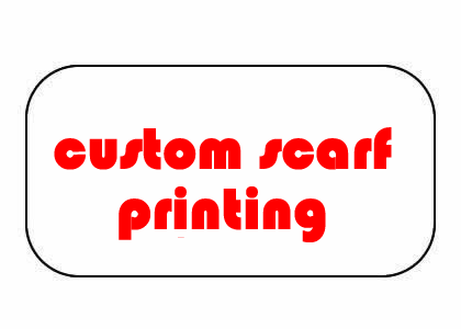 Custom scarf printing
