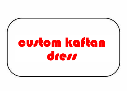 Custom kaftan dress