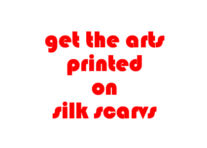 get arts printed on custom silk scarf