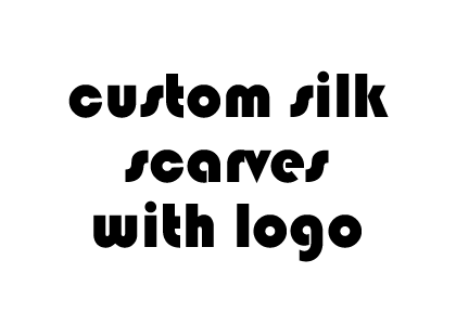 custom silk scarves with logo