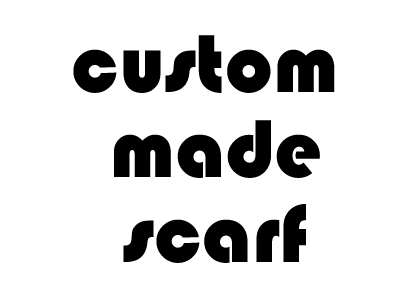 Custom made scarf