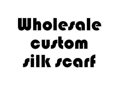 wholesale custom silk scarf printing