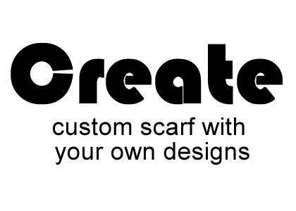 Create custom scarf with your own designs