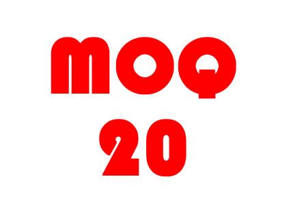 MOQ with 20 pieces for the custom kimono robe