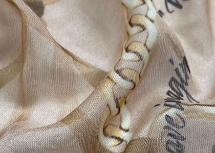 FREE sample for the custom modal silk scarf printed with your designs