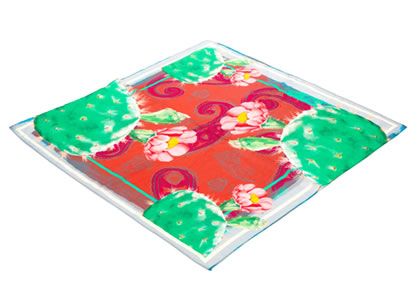 FREE sample for the custom scarf printed with your designs
