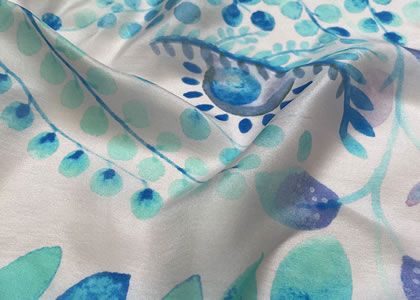 Custom photo silk printing scarf