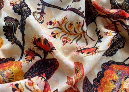 Kimono maker Longland custom design kimono bathrobe