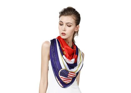 how to wear a silk scarf 2021