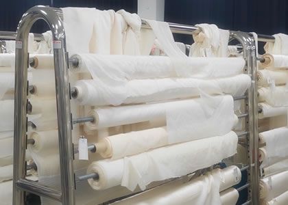 white silk scarf for painting