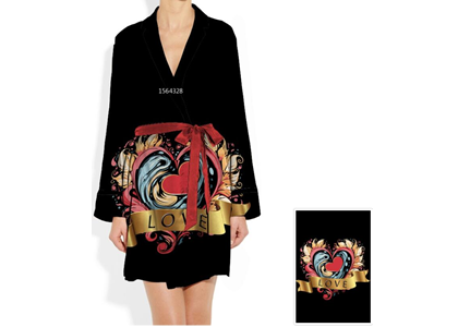 custom silk robes wholesale