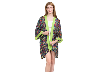 kimono custom design print kimono robe